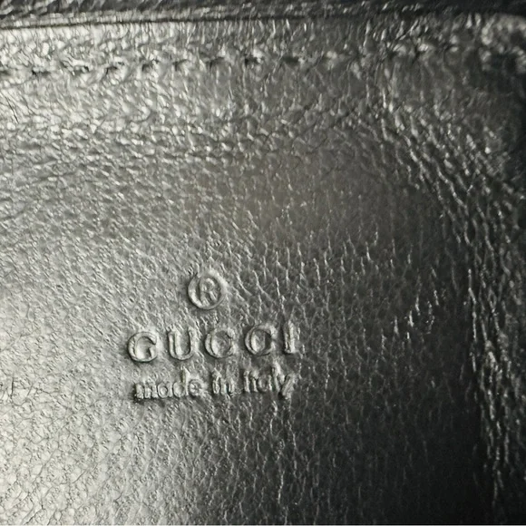 Gucci case - black canvas, pouch - Picture 9 of 13
